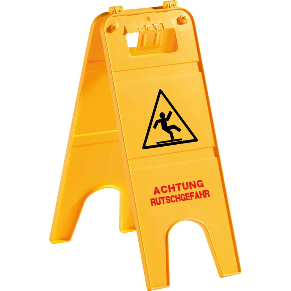 ABS-Kunststoff-Warnschild Kunststoff Warnschild Achtung Rutschgefahr