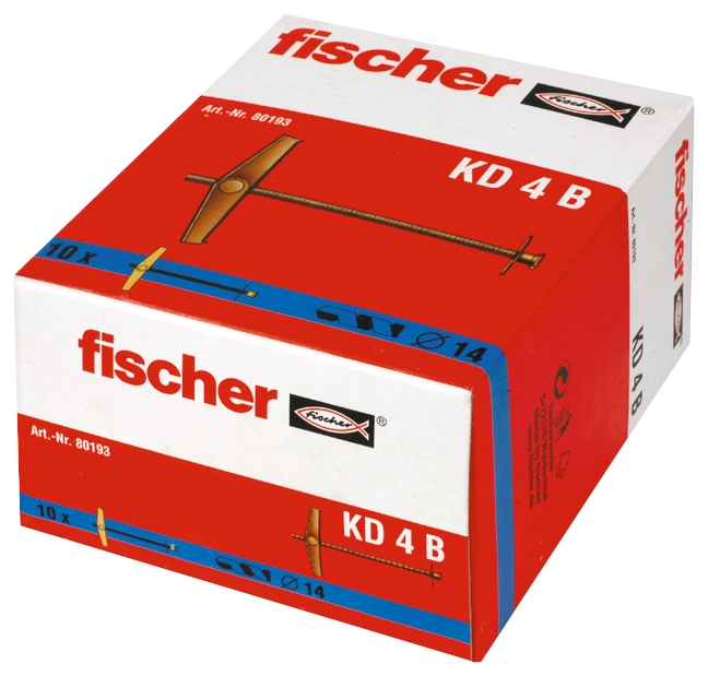 Fischer KD 4 B. Der Hohlraumdübel für unterschiedliche Plattenstärken und große Nutzlängen