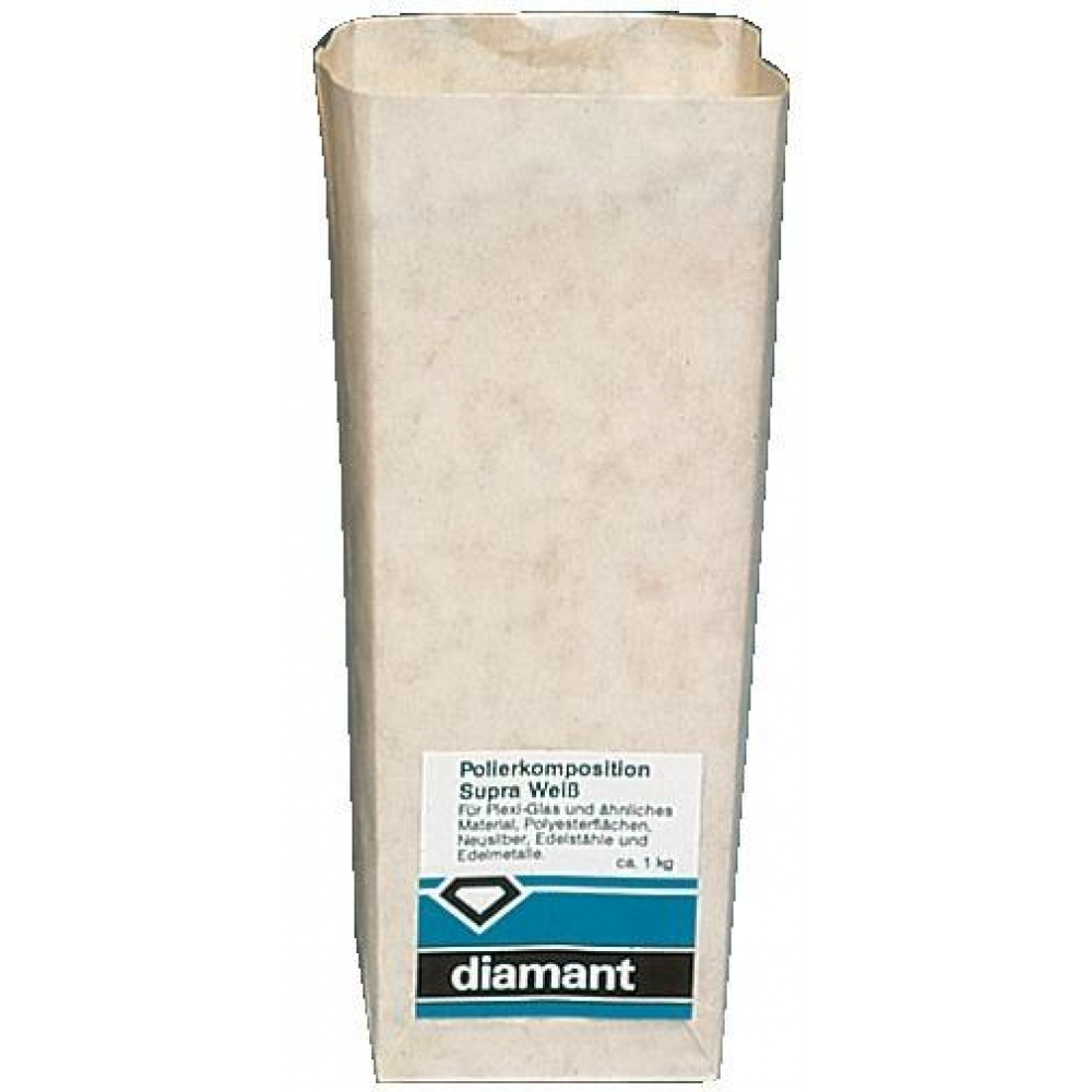 Schleif-/Polierpaste Schleif- und Polierpaste 900g supra-weiß diamant