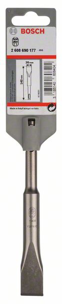 Bosch Flachmeißel mit SDS plus-Aufnahme, 140 x 20 mm