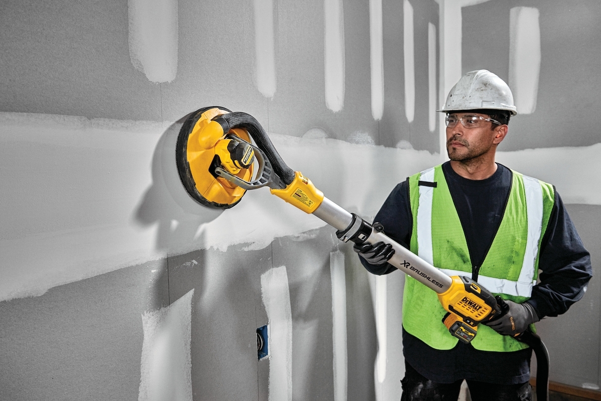 Dewalt DCE800NB-XJ,  Akku-Trockenbauschleifer,18 V, Basisv., 18 Volt Akku-Trockenbauschleifer (bürstenlos) - Basisversion mit Transporttasche