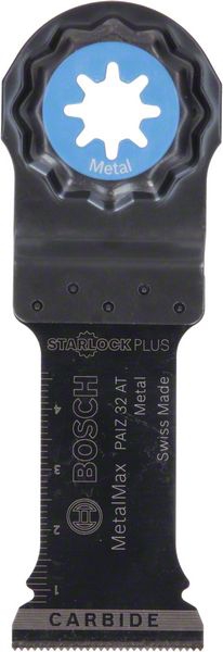 Bosch Starlock Carbide Tauchsägeblatt PAIZ 32 AT Metal, 50 x 32 mm