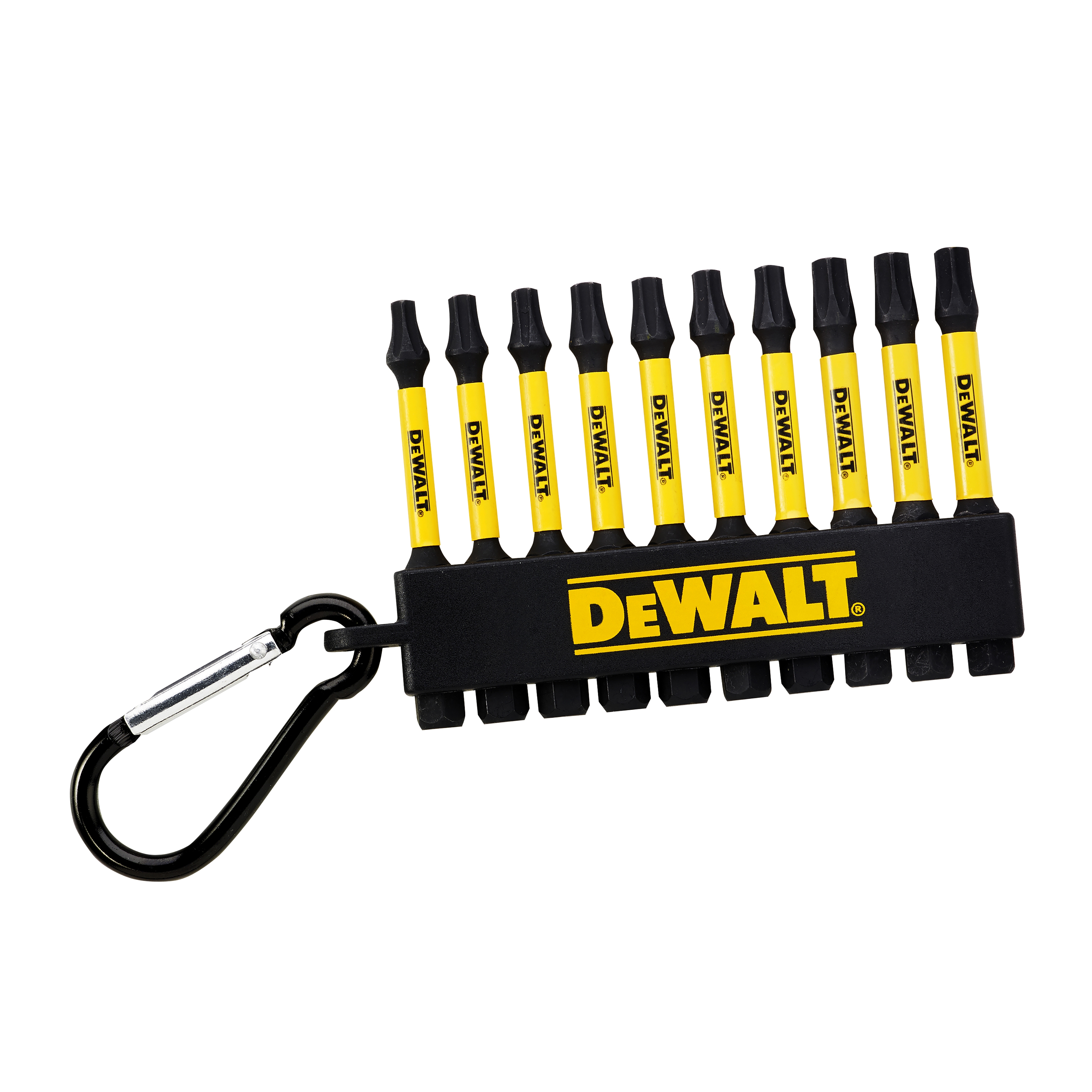 Dewalt DT7275-QZ,  KeyRing Mix Torx 57mm 10-tlg, 10-tlg. KeyRing mit Flextorq Schrauberklingen 57mm, gemischt