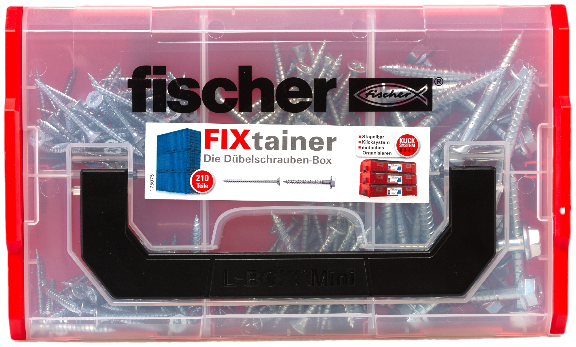 Fischer FixTainer Dübelschraube. Fischer FixTainer - mit dem Duo aus Power und Schlauer