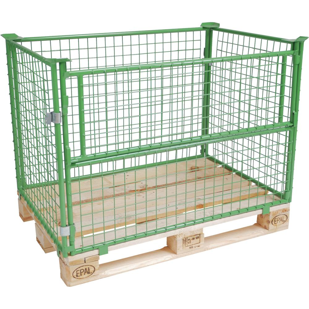 Gitteraufsatzrahmen 80cm RAL 6017 5x5