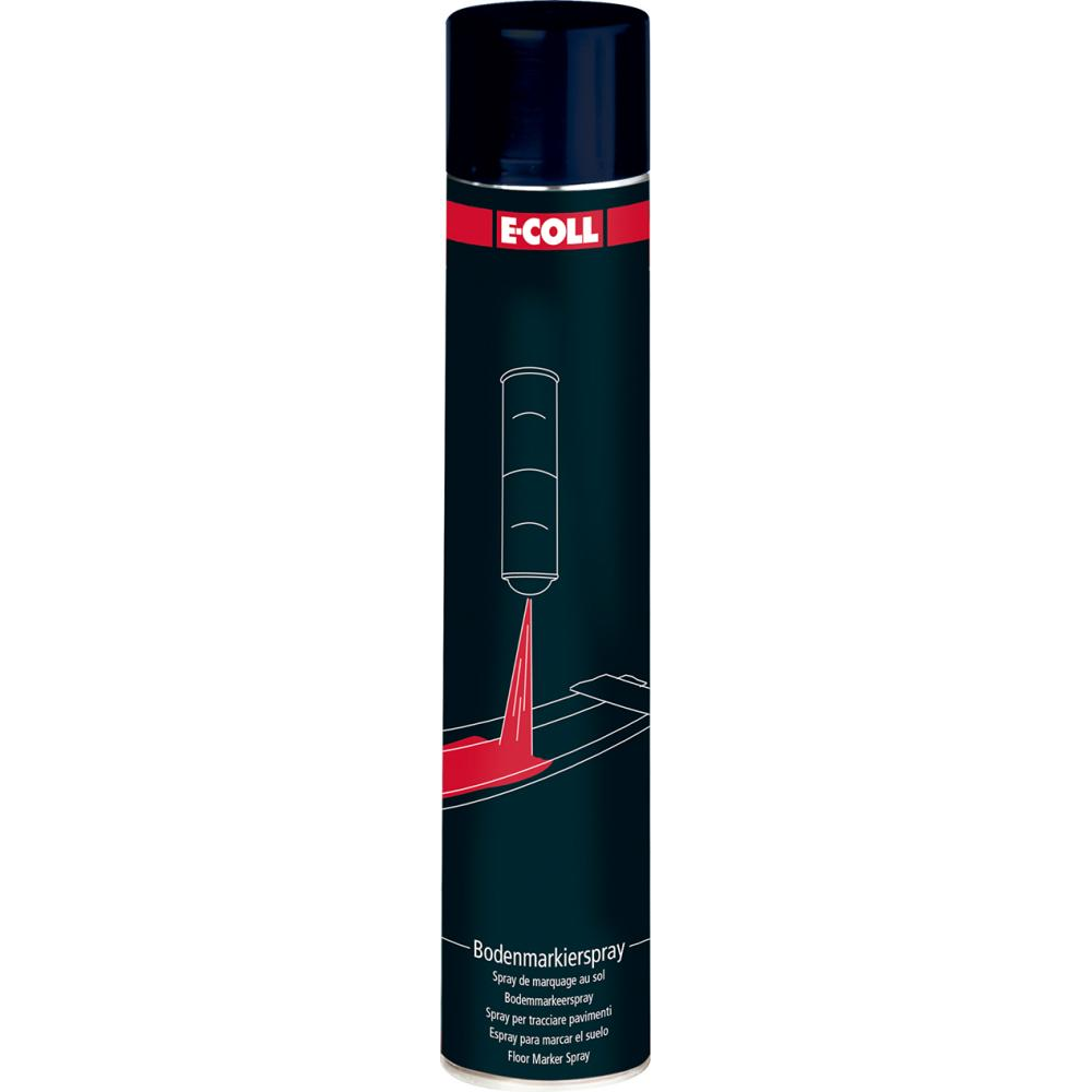 Bodenmarkierspray 750ml schwarz E-COLL