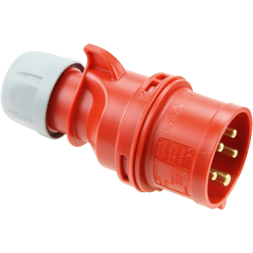 CEE-Stecker, mit Phasenwender CEE-Phasenwender 16A 5p 6h 400V