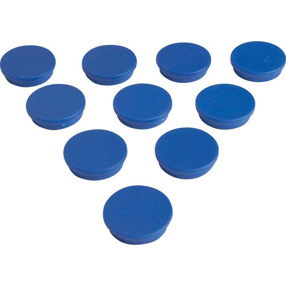Organisationsmagnet rund blau 30mm Eclipse