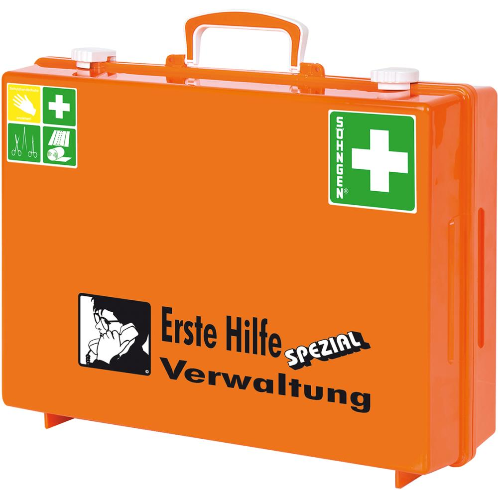 Erste-Hilfe-Koffer Spezial Erste Hilfe-Koffer MT-CD Verwaltung orange