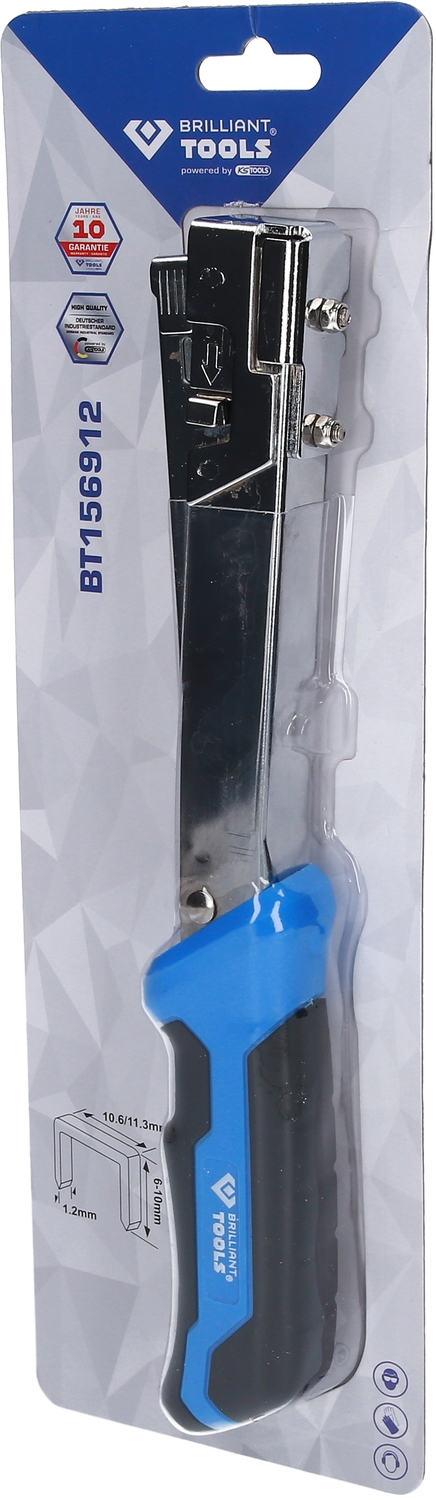 Brilliant Tools  Hammertacker für Drahtklammern
