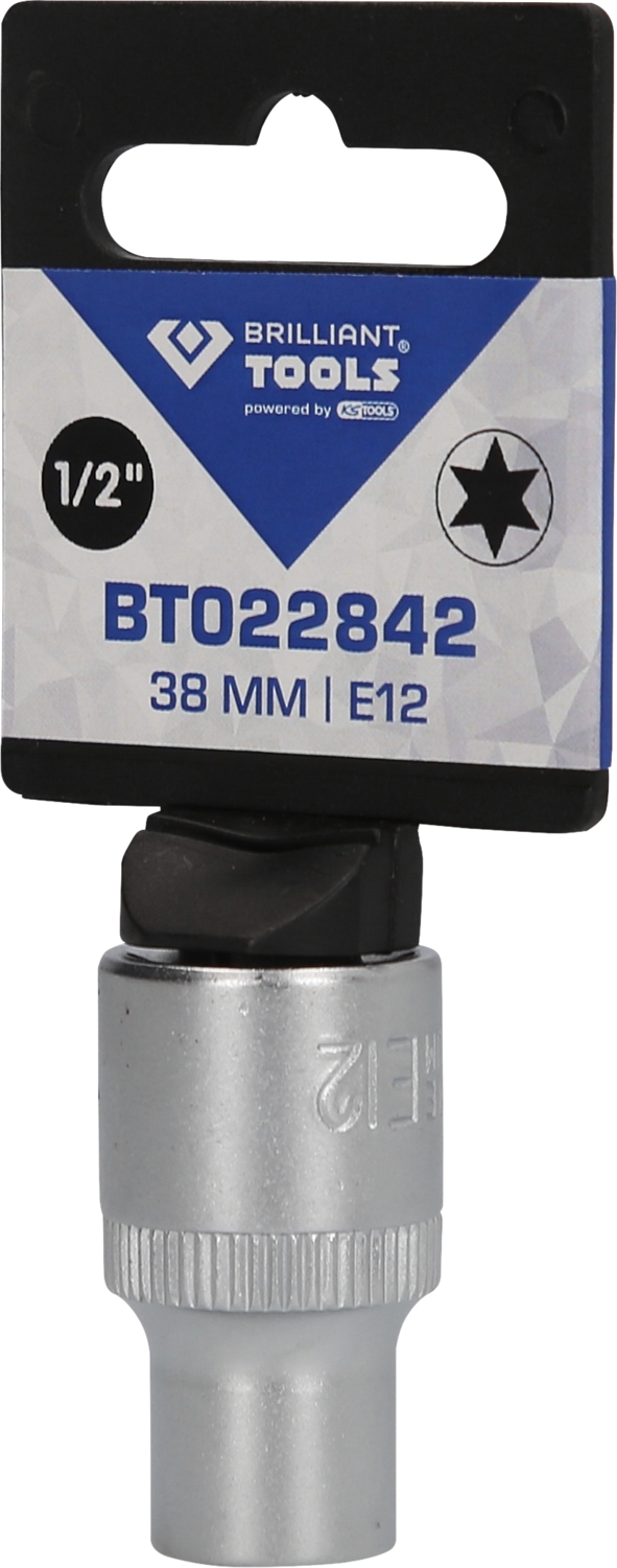 Brilliant Tools  1/2" Torx-E-Stecknuss, E12