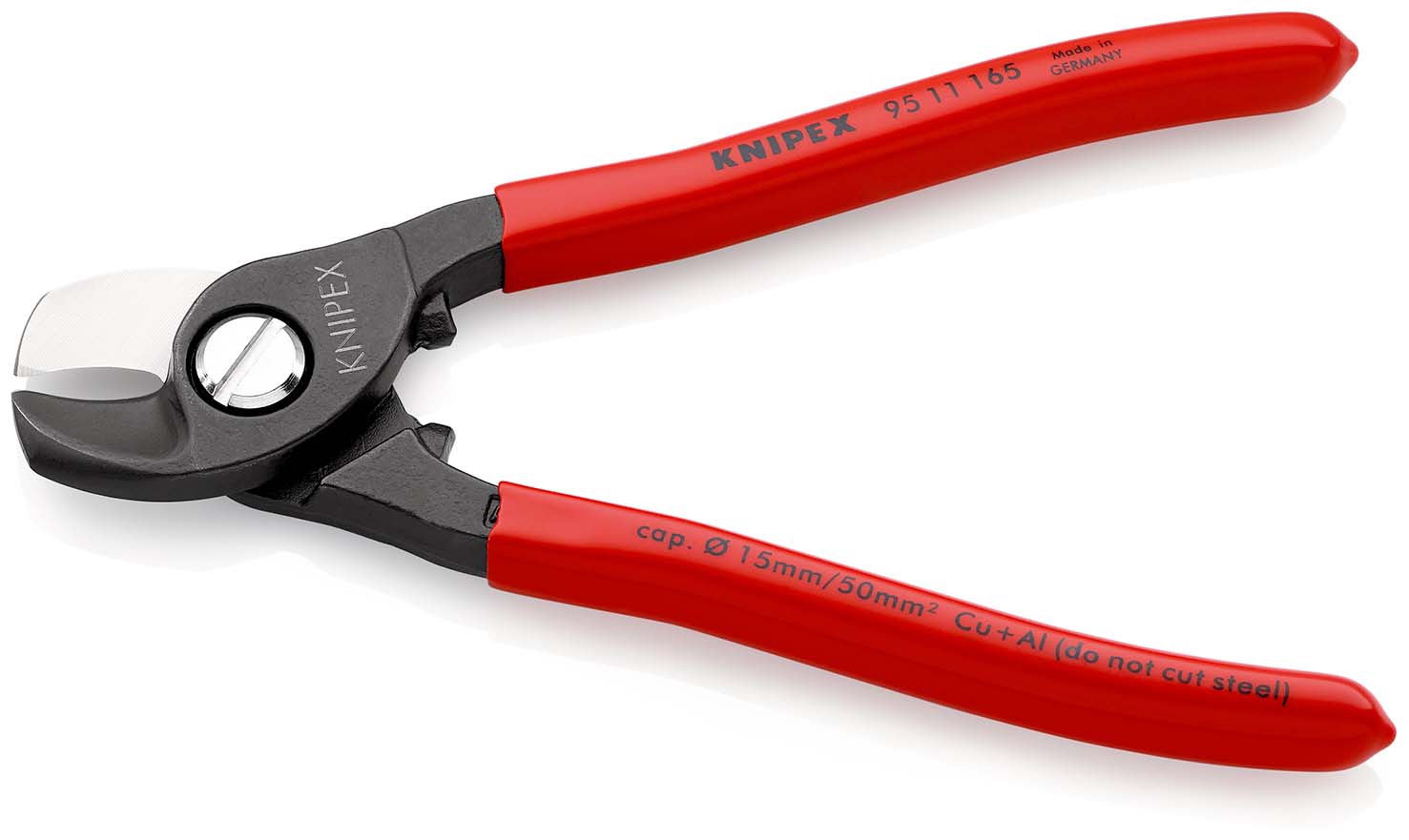 Kabelschere mit Kunststoff-Griffen 165mmKNIPEX