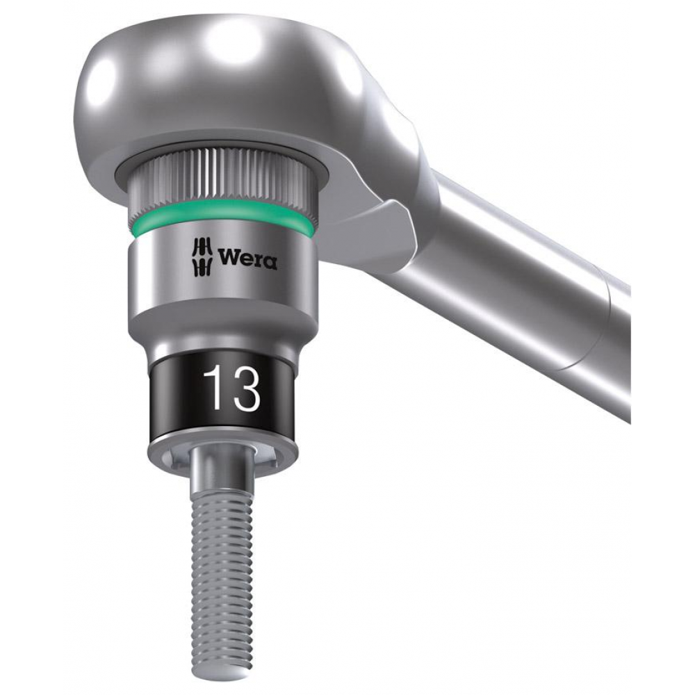 Steckschlüssel-Einsatz 3/8", Zyklop, mit Haltefunktion, Nr. 8790 HMB HF Steckschlüsseleinsatz 6-kant 9mm" Wera