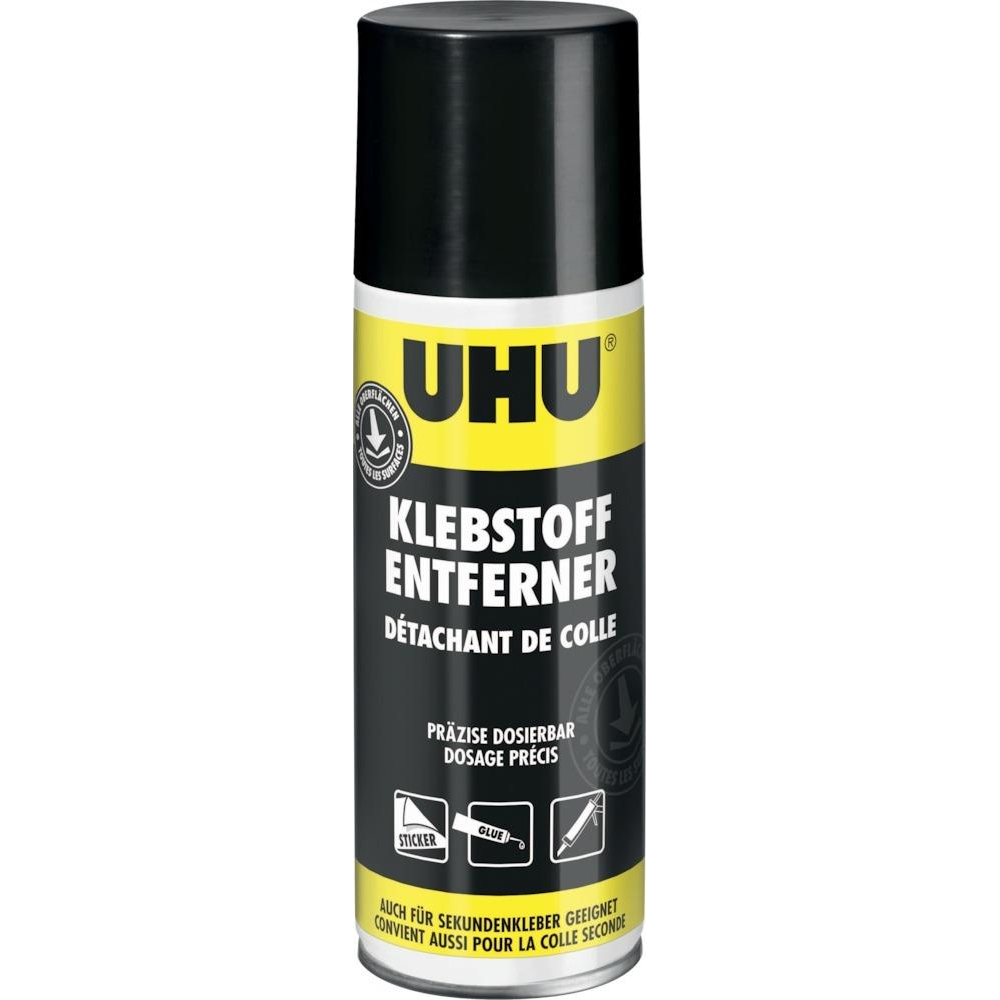 UHU KLEBSTOFFENTFERNER Klebstoff-Entferner Spray 200ml