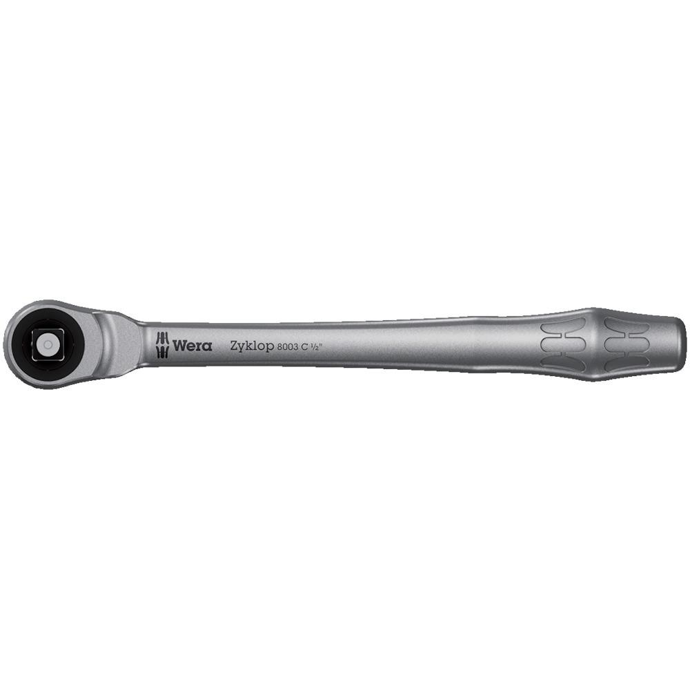 Durchsteckknarre 1/2", Zyklop Metal, Nr. 8003 C Durchsteck-Knarre push Wera "