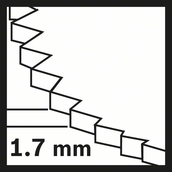 Bosch BIM Segmentsägeblatt ACZ 100 BB, Wood and Metal, 100 mm, 10er-Pack