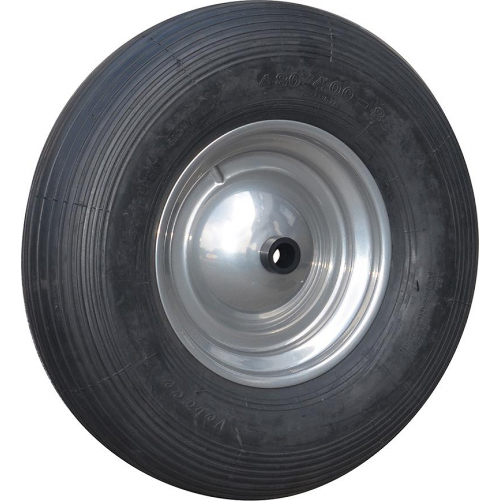 Bau-Schubkarre Standard Rad m.Nylonlager u.Achse 400 x 100 mm müba