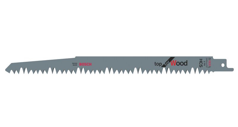 Bosch Säbelsägeblatt S 1531 L, Top for Wood, 2er-Pack