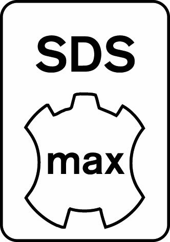 Bosch Flachmeißel mit SDS max-Aufnahme, 280 x 25 mm, 10er-Pack