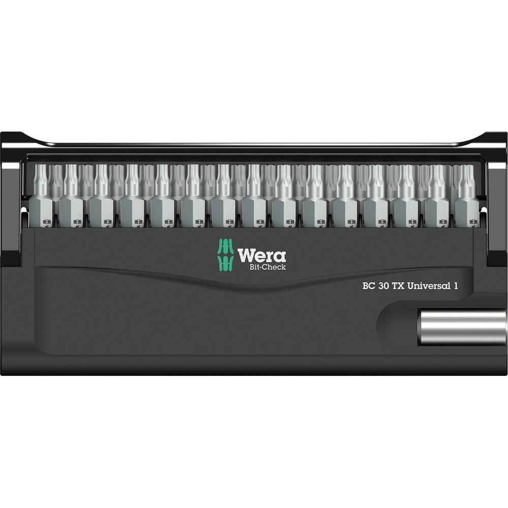 Bit-Sortiment Bit-Check 30 TX Universal 1 Bit-Satz Wera