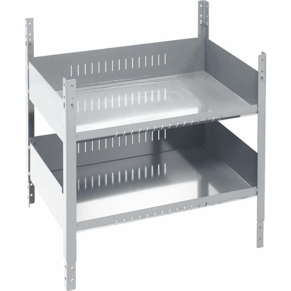 Fachboden-Modul PROC  F20 PROC-F20Fachboden 2x Boden Silverprof SF20silbergrau