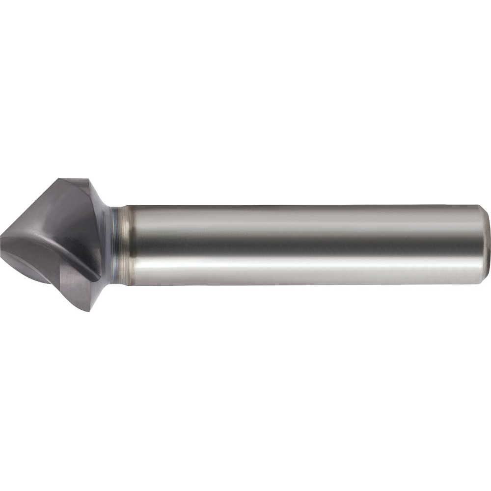 Kegel- und Entgratsenker Spyro Tec, 90°, Ti Al N, mit konvexen Schneiden Kegelsenker HSCOspiralisiert Form C 90G zylindrisch 10 0mm,Gühring