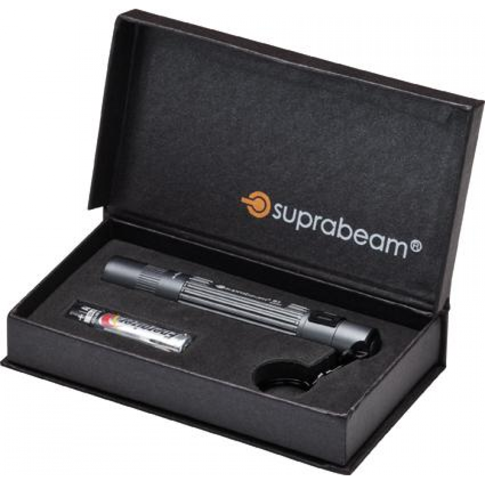 LED-Taschenlampe Q1 mini, mit Fokus Taschenlampe 30/120lm Suprabeam