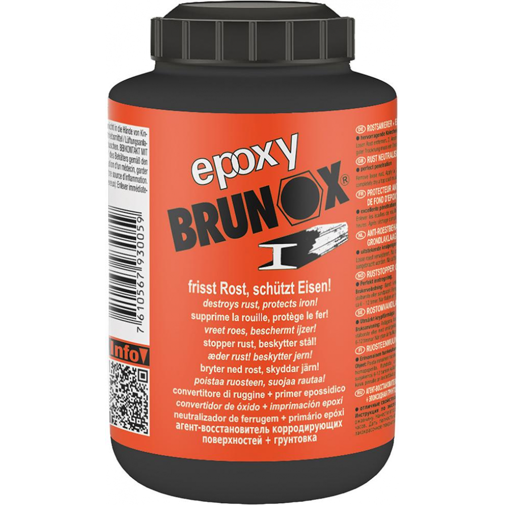 Brunox Epoxy Roststopp und Grundierung 250ml Streich-Qualität