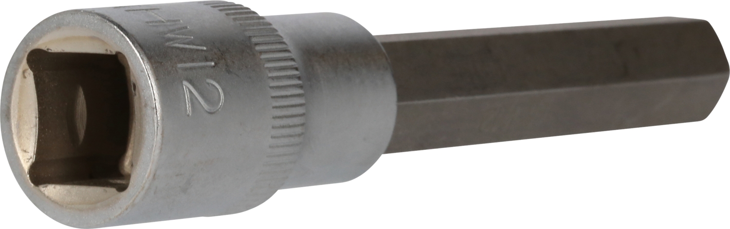 Brilliant Tools  1/2" Innensechskant Bit-Stecknuss, 100 mm lang, 12 mm