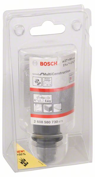 Bosch Lochsäge Speed for Multi Construction, 27 mm, 1 1/16-Zoll