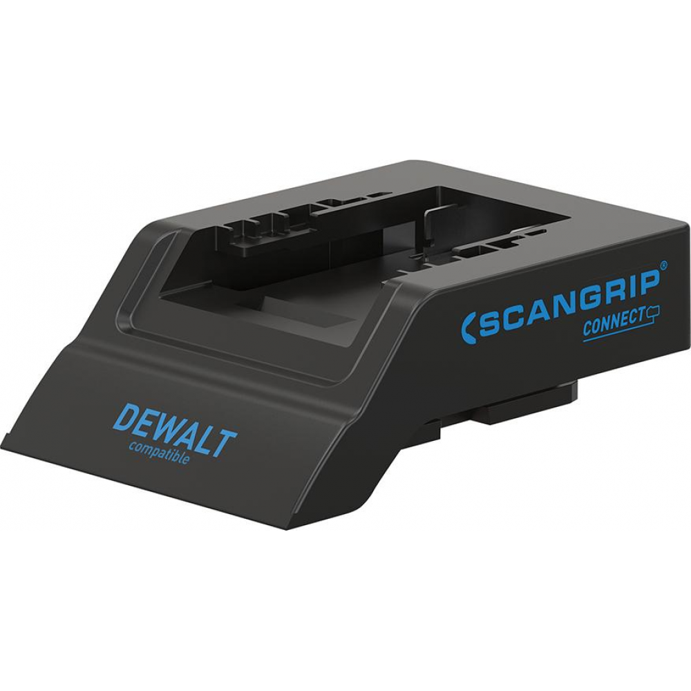 Schnittstellen-Adapter für Arbeitsleuchten CONNECT Adapter CONNECTOR Aufnahme DEWALT Scangrip