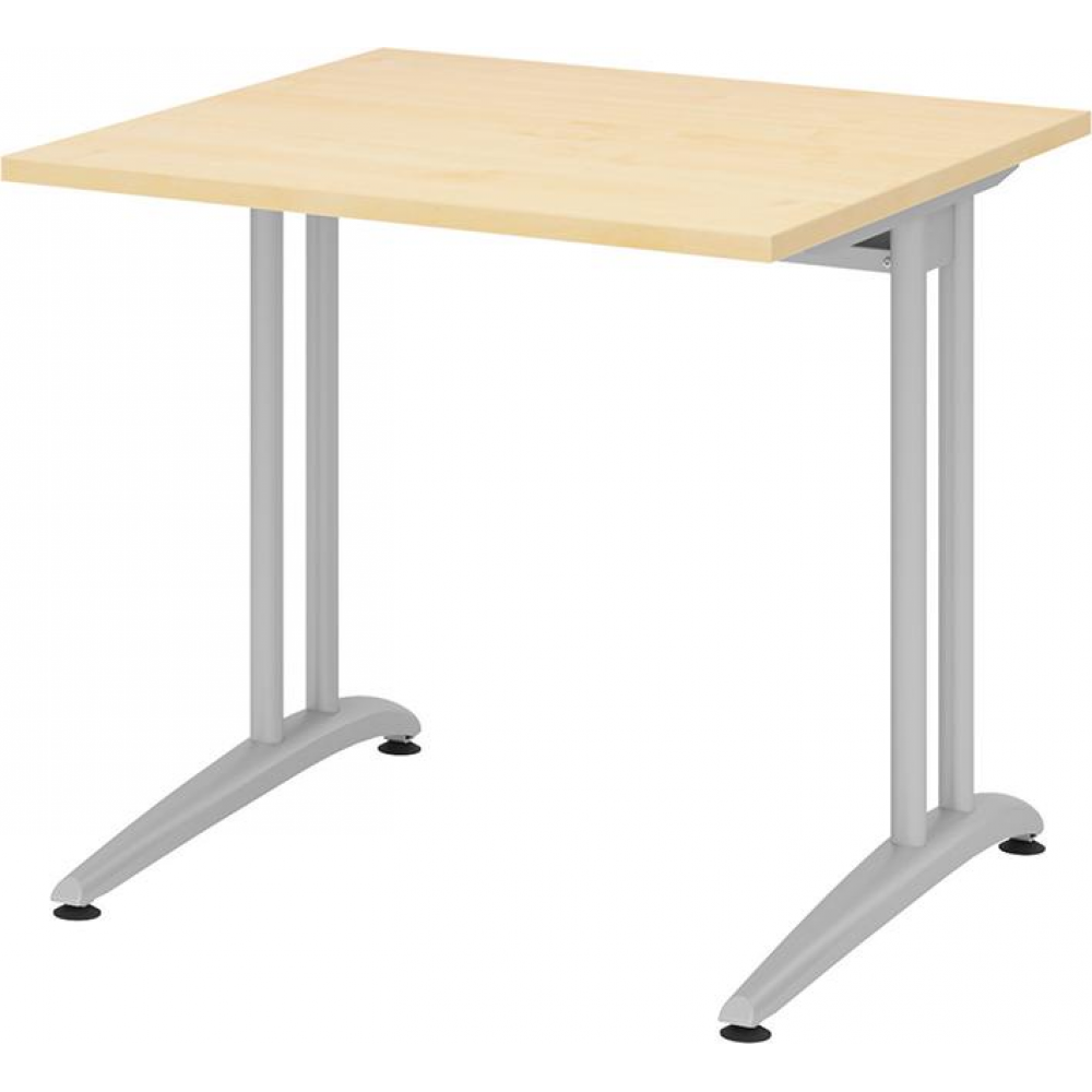 Schreibtisch, Serie B Ahorn 800x800 mm