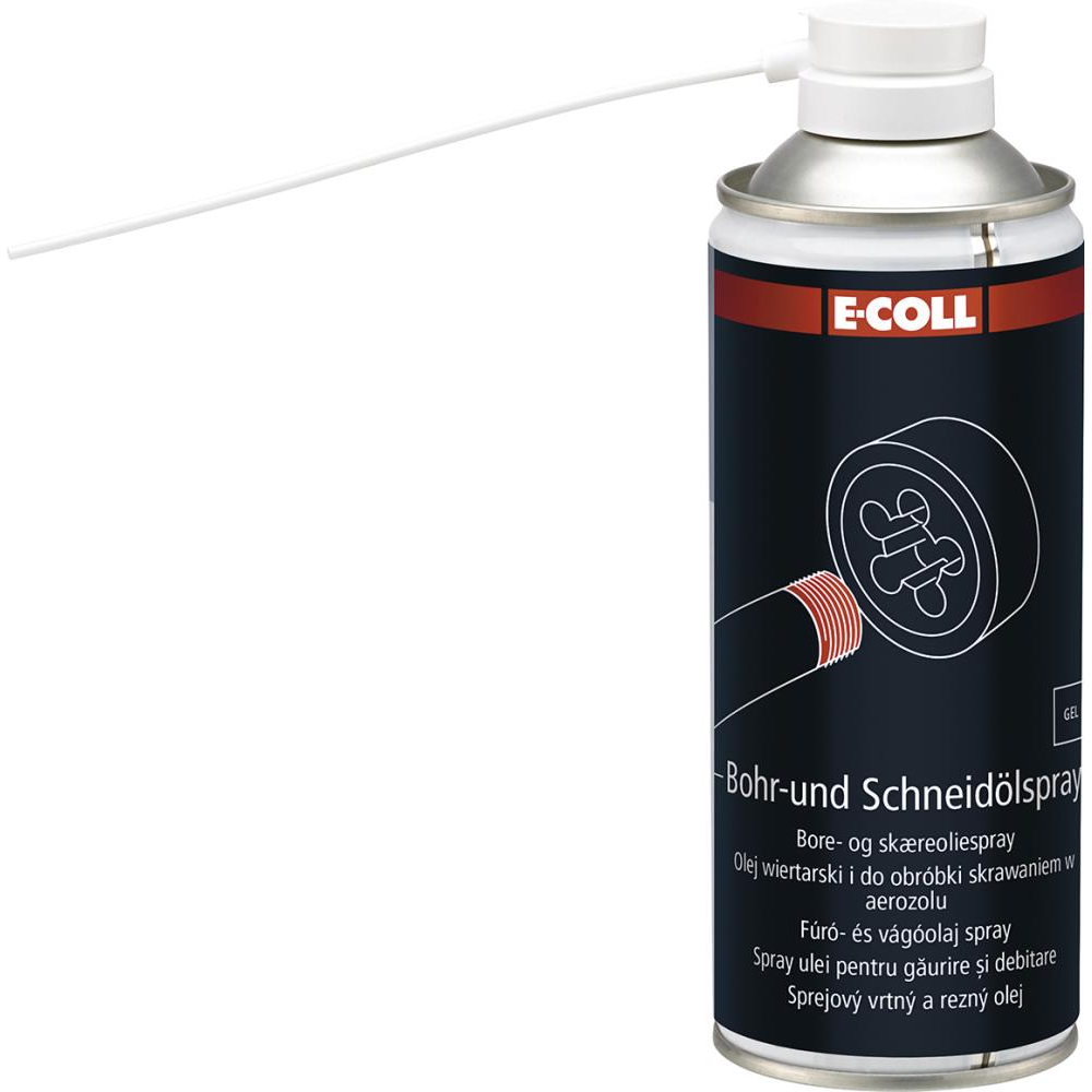 Bohr- und Schneidöl-Gel-Spray EE Bohr-Schneidöl-Spray 400ml gelförmig E-COLL