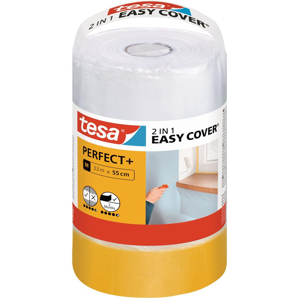 tesa Easy Cover Perfect+ Refill M: 33m (x 55cm )