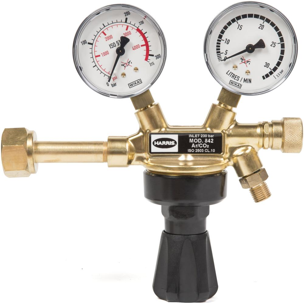 Flaschendruckminderer, einstufig Argon 0-30L/min