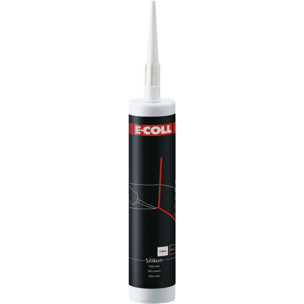 Silikon-Dichtungsmasse 310ml weiß E-COLL