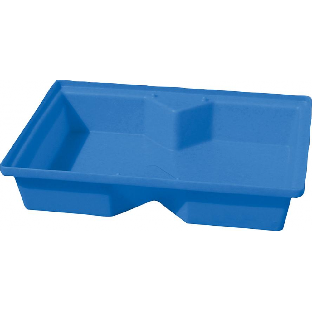 PE-Auffangwanne ST40 ohne Rost für Kleingebinde 80x60,5x17cm, 43 Liter