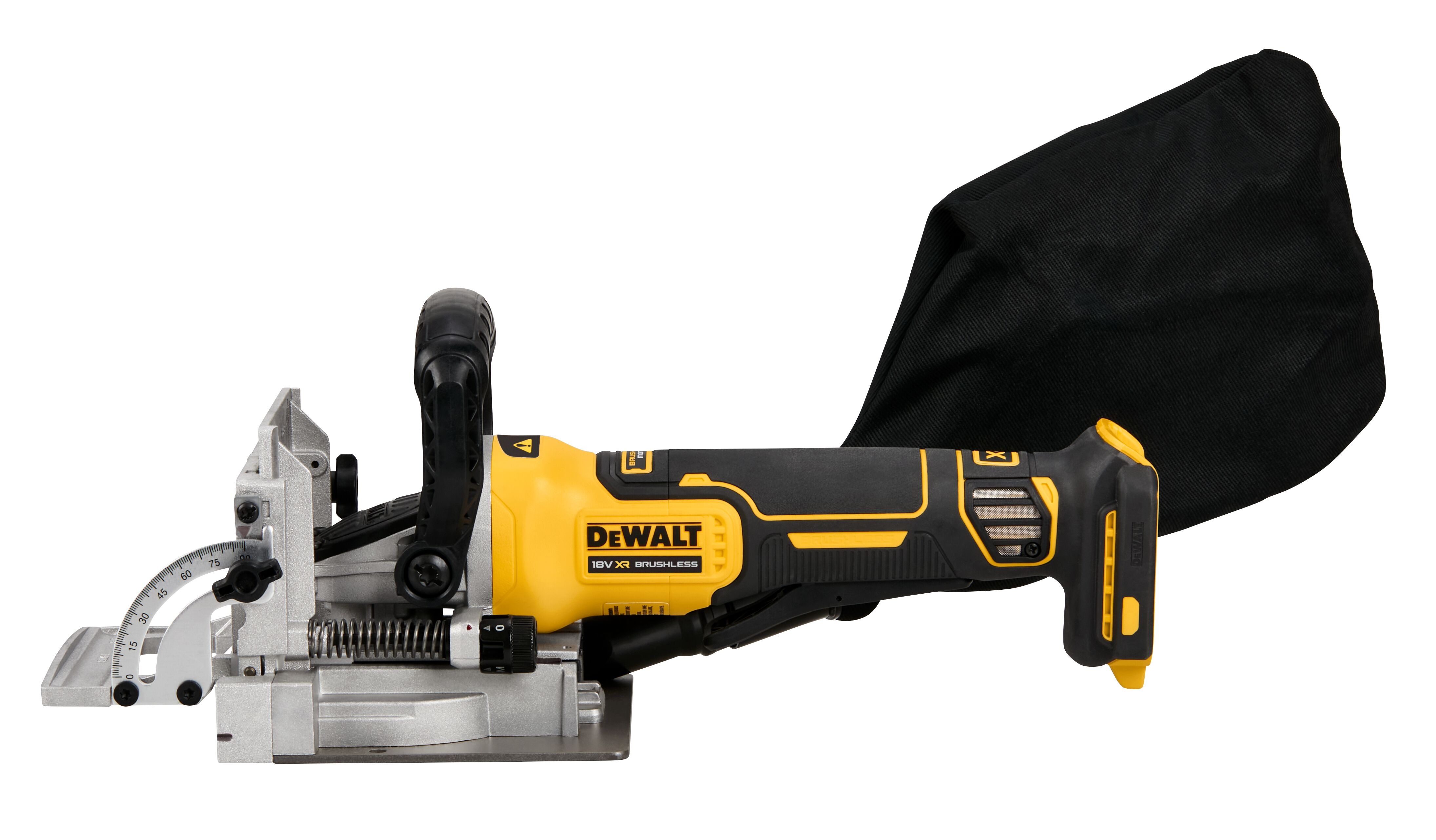 Dewalt DCW682NT-XJ,  Flachduebelfraese, 18V, Basisversion, 18 Volt Akku-Lamellendübelfräse - Basisversion