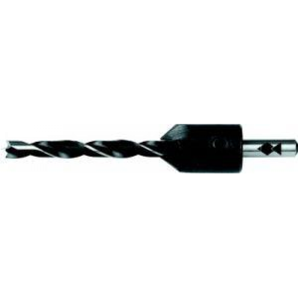 Aufsteckversenker HSS Nr. 0639-0120, mit CV-Holzspiralbohrer Set HSSmit 5/16mm x 86mm Fisch