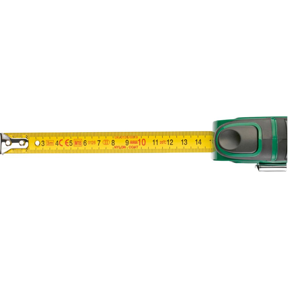 Taschenbandmaß mit Bandstopp 3mx16 mm FORTIS
