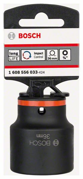 Bosch Steckschlüsseleinsatz, SW 36 mm, L 55 mm, 44 mm, M24, 53,8 mm