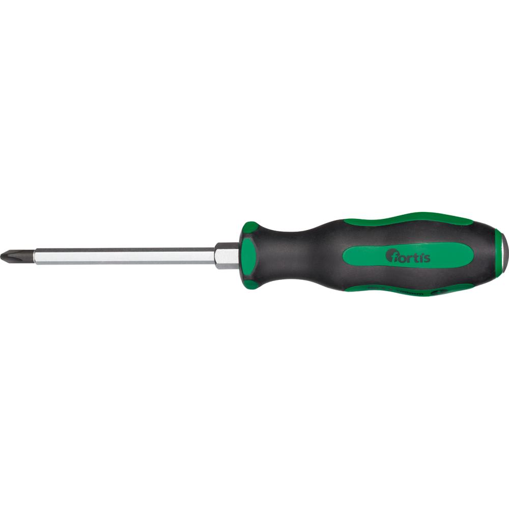 Schraubendreher für Kreuzschlitz-Schrauben PH 6-kant PH2x100mm Schlagkappe FORTIS