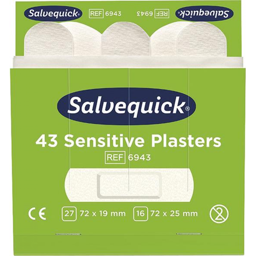 Nachfüllpackungen Salvequick 6x43PSensitive
