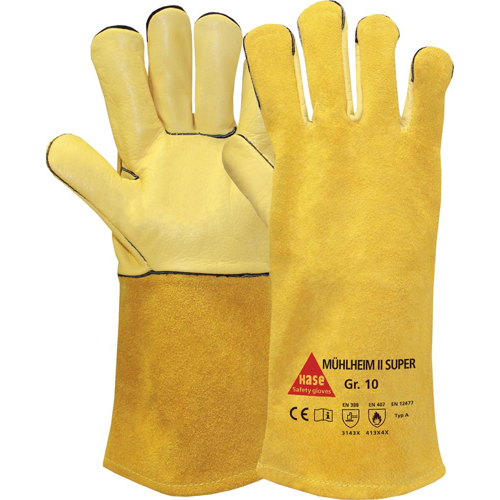 Schweißerhandschuh Mühlheim II Super Mülheim 2 Gr.10