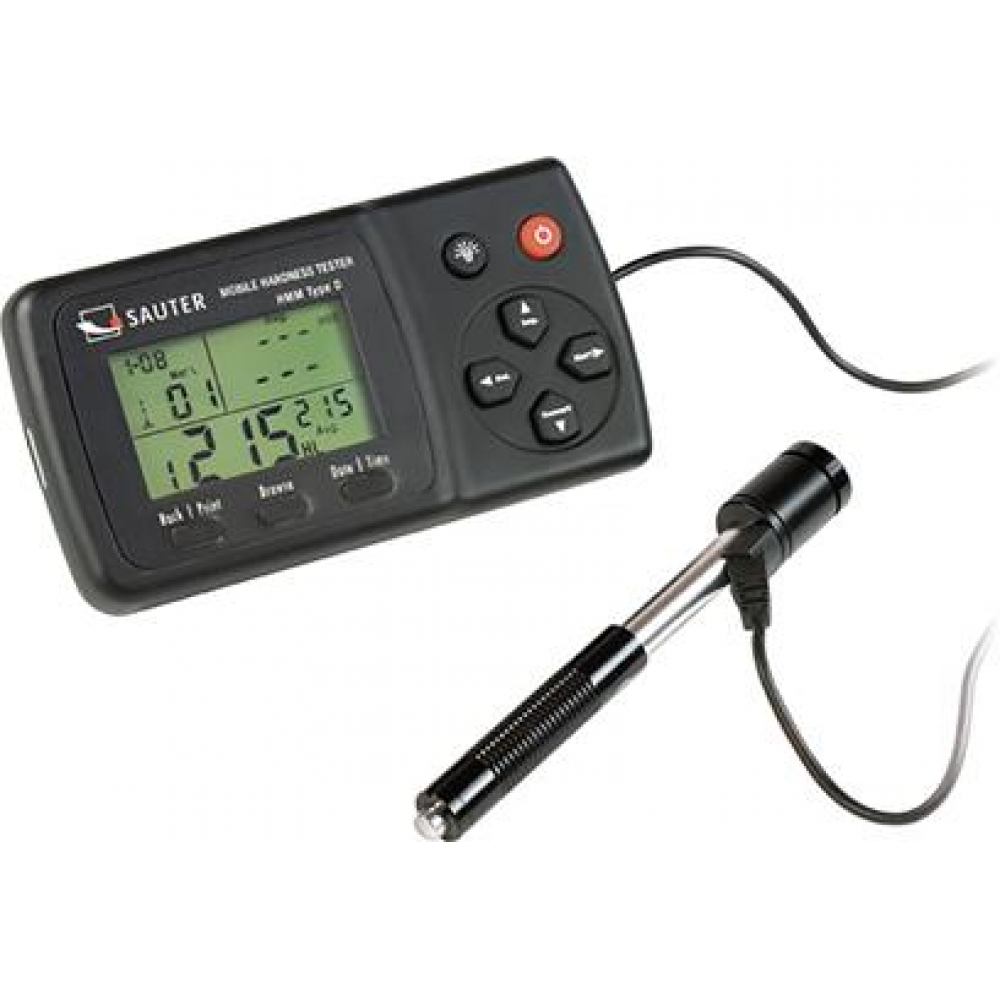 Mobiles Leeb-Härteprüfgerät HMM Leeb-Härte- Prüfung Sensor D SAUTER