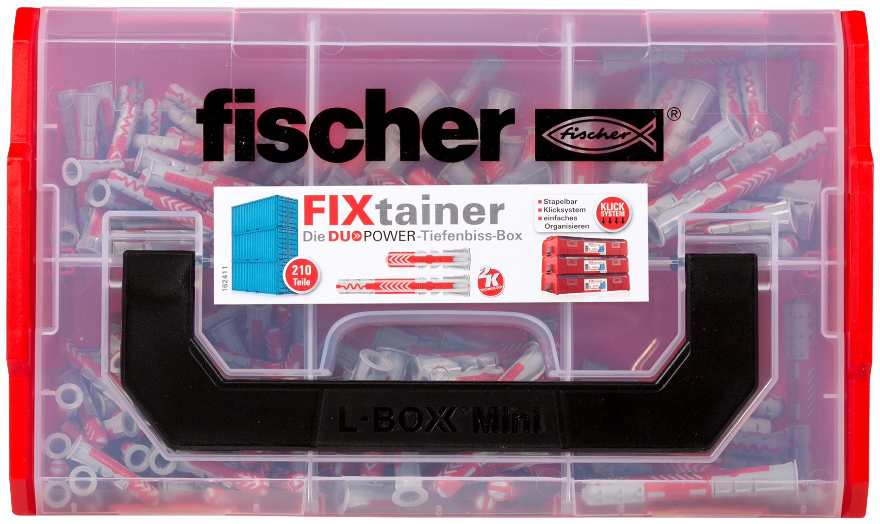 Fischer FixTainer DuoPower kurz/lang. Fischer FixTainer - mit dem Duo aus Power und Schlauer
