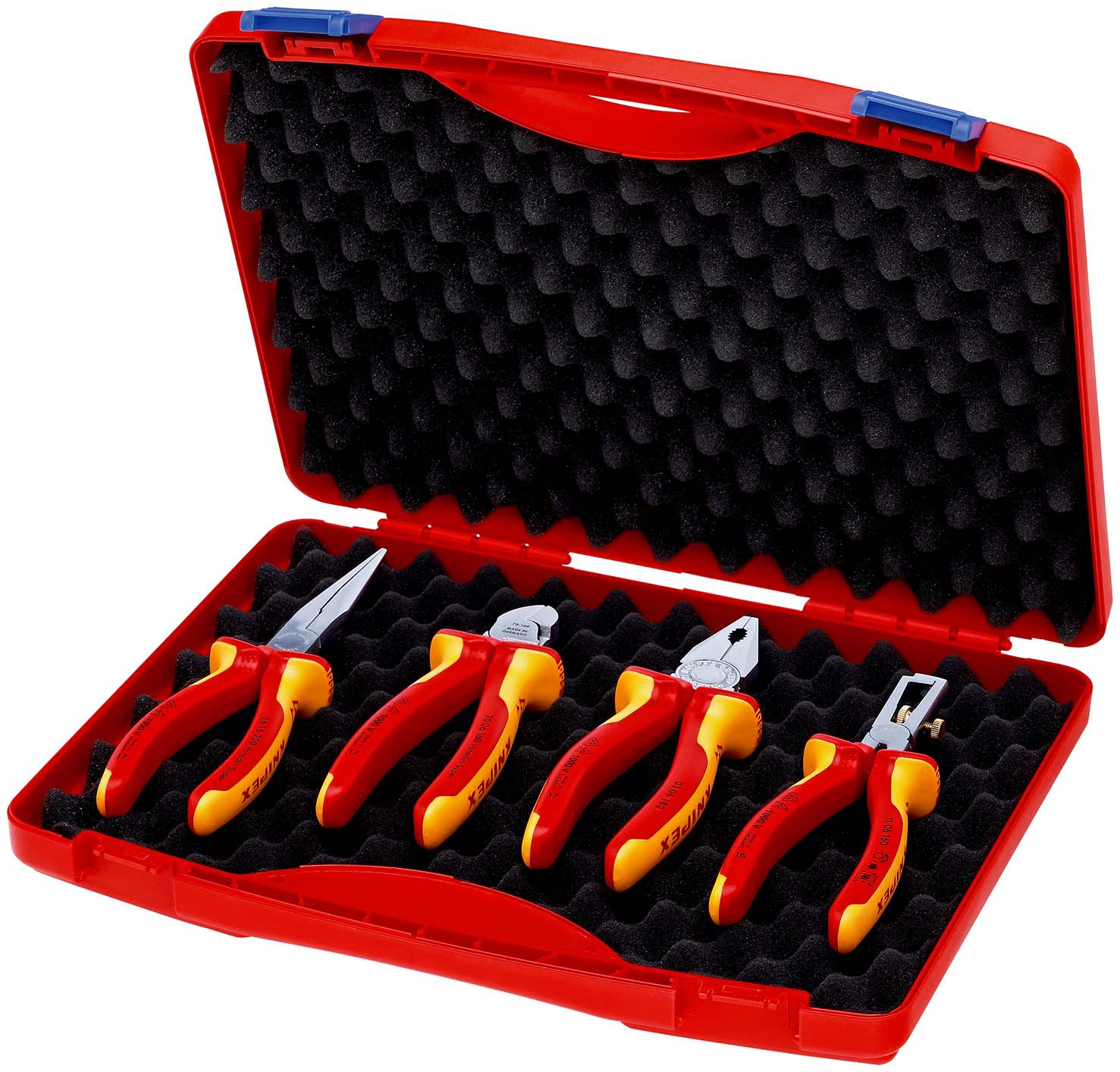 KNIPEX 00 20 15 Werkzeug-Box "RED" Elektro Set 1