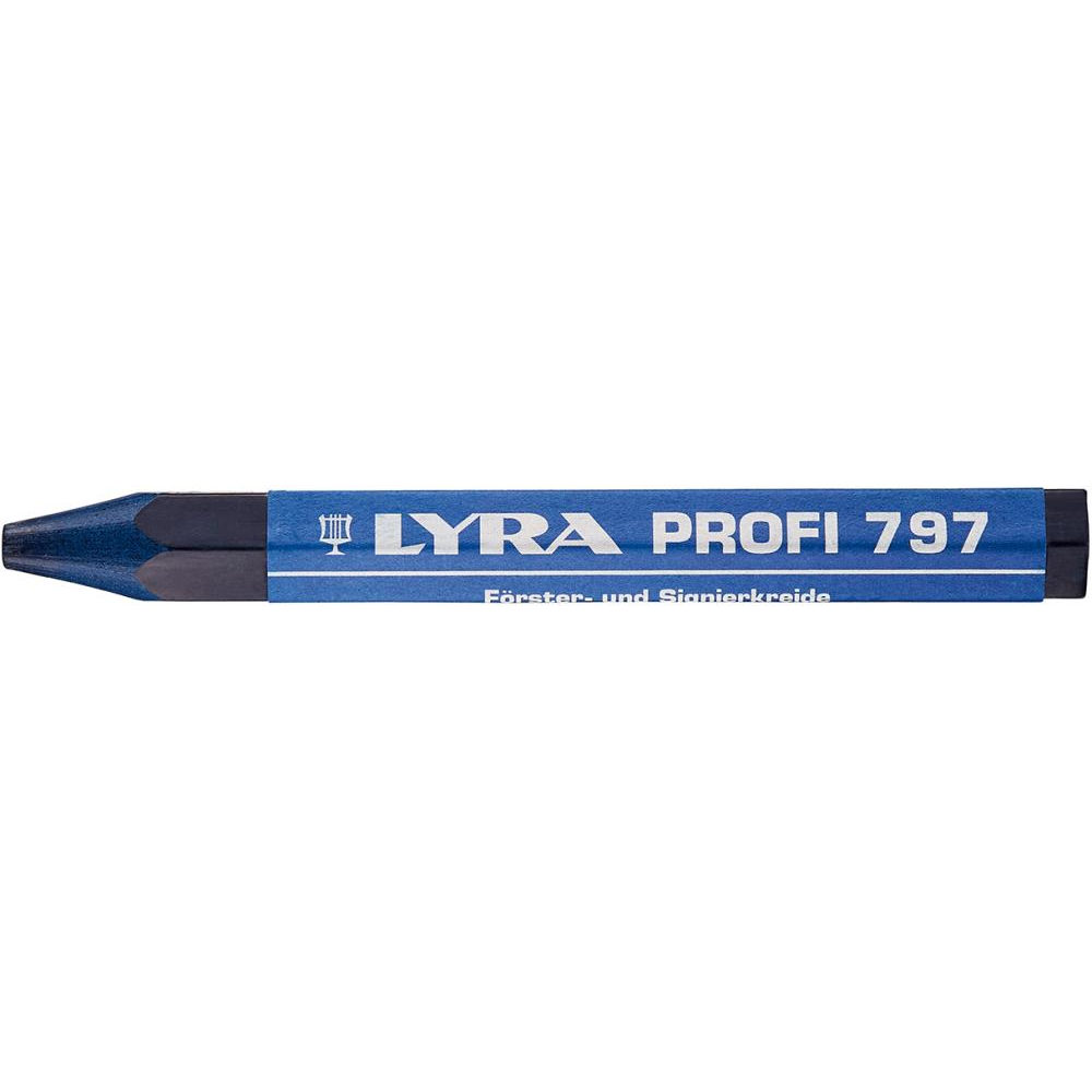 Förster- und Signierkreide Nr. 797 blau a12Stück LYRA