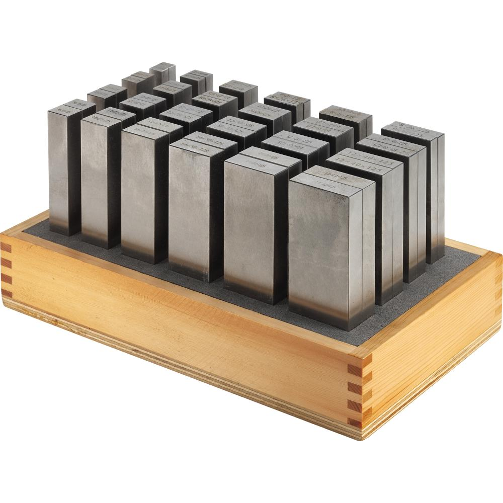 Parallelunterlage-Set SP L 150mm im Holzständer AMF