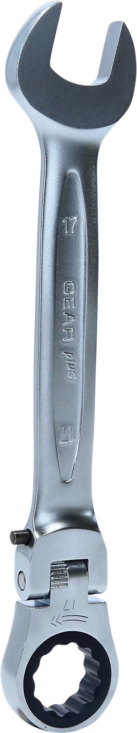 Gelenk-Ratschenschlüssel 17mm m.Verriegelung KSKS TOOLS